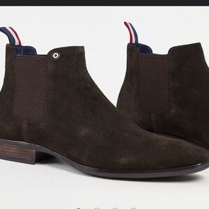 NIB Ben Sherman suede chelsea boot in brown PS
